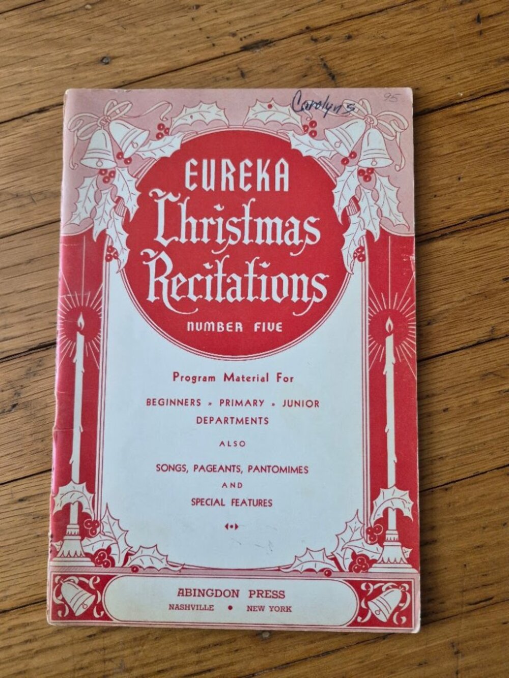 Vintage Eureka Christmas Recitations (No.5)